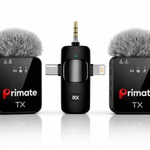 Purchase Primate 3-in-1 Wi-fi Noise Discount Microphone for Smartphone & Digital camera | 164ft Vary, 20 Hours Battery Life | Perfect for YouTube, Vlogging & Interviews – Finest Worth India | AskMeFlash
