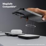 Purchase Zebronics 3 in 1 Wi-fi Foldable Charging Pad, 23W Output, MagSafe Suitable, Quick Charging, Constructed-in Safety, FOD, 1m Sort-C Cable, for iPhone 16/15/14/13/12 Collection (MagBoost 20, Matt Black) - Finest Value India | AskMeFlash - Image 4