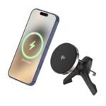 Purchase Ambrane Qi2 Magsafe Automotive Charger, 2-in-1 Goal: Automotive Charger & Cellular Stand, Good for Each day Commute or Lengthy Travels, 15W Quick Wi-fi Charging, Attaches onto Air Vents (AerosynQ 3, Black) – Finest Value India | AskMeFlash