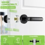 Purchase Fingerprint Door Lock with APP,Fingerprint Door Knob,Door Knob Keyless Entry Door Lock for House,Bed room,Workplace,Condo - Greatest Worth India | AskMeFlash - Image 2