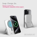 Purchase Beetel MagVibe Collection WS01Magsafe 10000mAh Magnetic 15W Wi-fi Energy Financial institution - Finest Worth India | AskMeFlash - Image 3