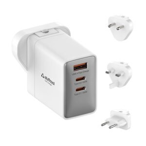 Purchase Stuffcool Nomad II Smallest 100W GaN Charger PD PPS Helps SFC 2.0 Costs MacBook, Laptop computer, Smartphone, DSLR, Gaming Console, with Exchangeable EU, USA and UK pins Works with 150+ Nations – Greatest Worth India | AskMeFlash