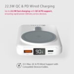 Purchase Beetel MagVibe Collection WS01Magsafe 10000mAh Magnetic 15W Wi-fi Energy Financial institution - Finest Worth India | AskMeFlash - Image 2