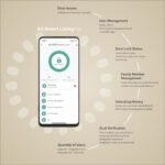 Purchase Viso Biometric Good Door Lock with Inbuilt WiFi and 8-Means Unlocking, 3D Face Scan, Fingerprint, Otp, Pin, Cellular App, RFID Card and Guide Key - Matt Black - Finest Value India | AskMeFlash - Image 5