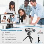 Purchase Dynamic Wi-fi Lavalier Plug & Play Microphone Lapel Mic System for YouTube Fb Stay Stream, Instagram Reels Video Recording Vlog for Kind-C, Android & iPhone, Laptop computer, Desktop – Greatest Value India | AskMeFlash