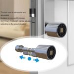 Purchase Sensible Cylinder Lock, Fingerprint APP Keyless Entry Door Lock for 60-110mm Doorways, 5 Unlocking Strategies with Enhanced Safety - Finest Worth India | AskMeFlash - Image 2