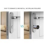 Purchase Sensible Cylinder Lock, Fingerprint APP Keyless Entry Door Lock for 60-110mm Doorways, 5 Unlocking Strategies with Enhanced Safety - Finest Worth India | AskMeFlash - Image 4
