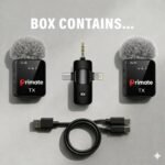 Purchase Primate 3-in-1 Wi-fi Noise Discount Microphone for Smartphone & Digital camera | 164ft Vary, 20 Hours Battery Life | Perfect for YouTube, Vlogging & Interviews - Finest Worth India | AskMeFlash - Image 9