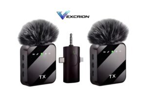 Purchase Wi-fi Lavalier Microphone with Twin Transmitters, USB Sort-C & 3.5mm Receiver, ENC Noise Discount, Clip-On Mic for Android Recording - Greatest Value India | AskMeFlash - Image 4