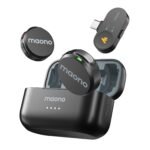 Purchase MAONO Lavalier Microphone for iPhone/Android/PC, USB-C Wi-fi Mini Mic with 48KHz/24Bit, 300m Vary, Noise Discount, Plug-and-Play, 30H Battery Lapel Mic for Video Report, Vlog, Streaming-Wave T5 – Greatest Value India | AskMeFlash