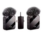 Purchase F11-2 Wi-fi Lavalier Microphone 3-in-1 Sort C & Lightning Noise Cancelling Collar Mic for Video Recording, Vlogging, YouTube, Stay Streaming, On-line Instructing & Interviews – Greatest Value India | AskMeFlash