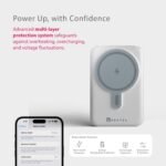 Purchase Beetel MagVibe Collection WS01Magsafe 10000mAh Magnetic 15W Wi-fi Energy Financial institution - Finest Worth India | AskMeFlash - Image 5