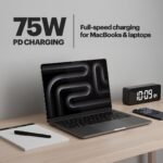Purchase Stuffcool Empire 75W GaN Multiport Quick Charger with 4 Sort-C & 1 USB-A, Good Energy Distribution, Swappable Plugs (US/UK/EU/India), Helps Samsung Tremendous Quick Charging 2.0, MacBook, iPhone, Pixel - Finest Value India | AskMeFlash - Image 7