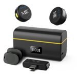 Purchase USB-C Wi-fi Lavalier Microphone – Mini Mic for Video Recording, Reside Streaming & Vlogging – 500ft Vary, 23hr Battery, Noise Cancellation & Reverb – Sort-C Connector (M9-USB-C) – Greatest Value India | AskMeFlash