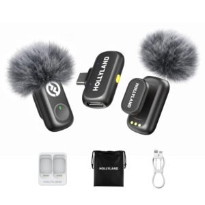 Purchase Hollyland Lark A1 Mini Duo Wi-fi Lavalier Microphone, 48kHz/24-bit Audio, 3-Degree Noise Cancellation, 200m Vary, Clip-On Mic for iPhone 15/16, Android, YouTube, Podcast & Vlog – Greatest Worth India | AskMeFlash