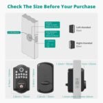 Purchase AkaGear DS10 Professional Fingerprint Keyless Entry Door Lock Keypad Deadbolt Lock | Entrance Door Lock, Sensible Door Lock, Bluetooth APP Management, Passcode Unlock, 2 Keys, Auto Lock, Oil Rubbed Bronze - Greatest Worth India | AskMeFlash - Image 8