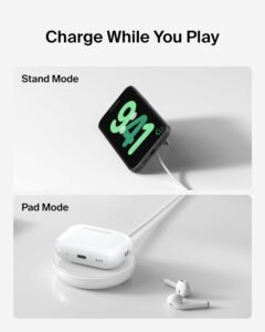 Purchase Belkin Qi2 Magnetic Wi-fi Charging Pad 15W with Pop-Up Stand | MagSafe-Suitable Qi2 Licensed Wi-fi Charger for iPhone 16, 15, 14, 13, Samsung Galaxy S25, S24, AirPods | White - Finest Worth India | AskMeFlash - Image 9