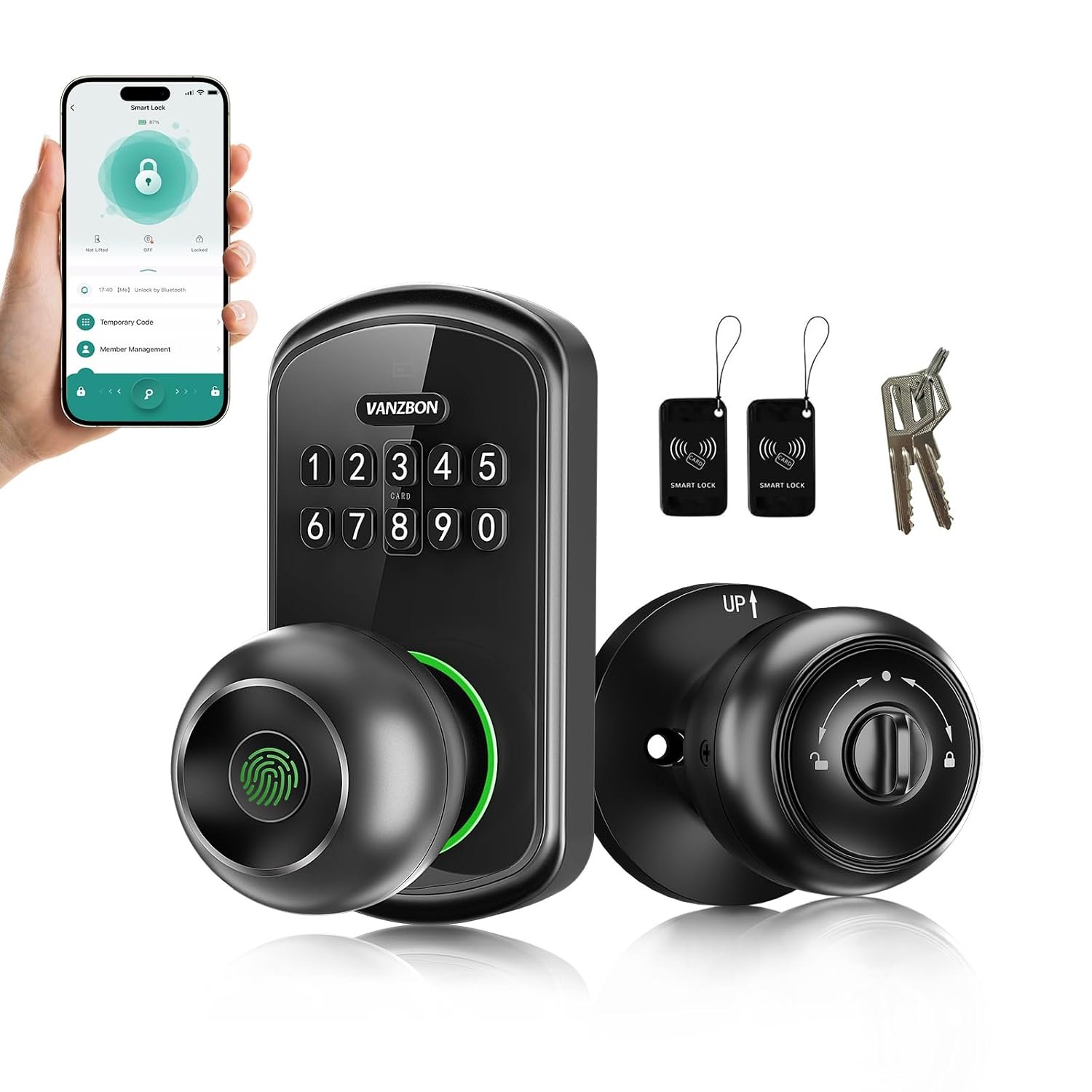 Purchase Keypad Sensible Door Lock with Knob, Yamiry Keyless Entry Digital Lock with Deal with, Fingerprint Digital Knob for Entrance Door, Passcode Bed room Door Lock – Greatest Value India | AskMeFlash Purchase Keypad Sensible Door Lock with Knob, Yamiry Keyless Entry Digital Lock with Deal with, Fingerprint Digital Knob for Entrance Door, Passcode Bed room Door Lock – Greatest Value India | AskMeFlash