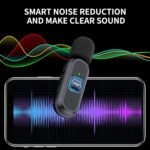 Purchase Skypearll Wi-fi Microphone, Noise Discount Lapel Mic with Charging Case, Wi-fi Mic for Video Recording, YouTube, Fb, Help System for Kind C iPhone & Android with Adapter Included. - Greatest Worth India | AskMeFlash - Image 5