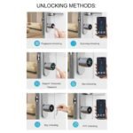 Purchase Sensible Cylinder Lock, Fingerprint APP Keyless Entry Door Lock for 60-110mm Doorways, 5 Unlocking Strategies with Enhanced Safety - Finest Worth India | AskMeFlash - Image 3