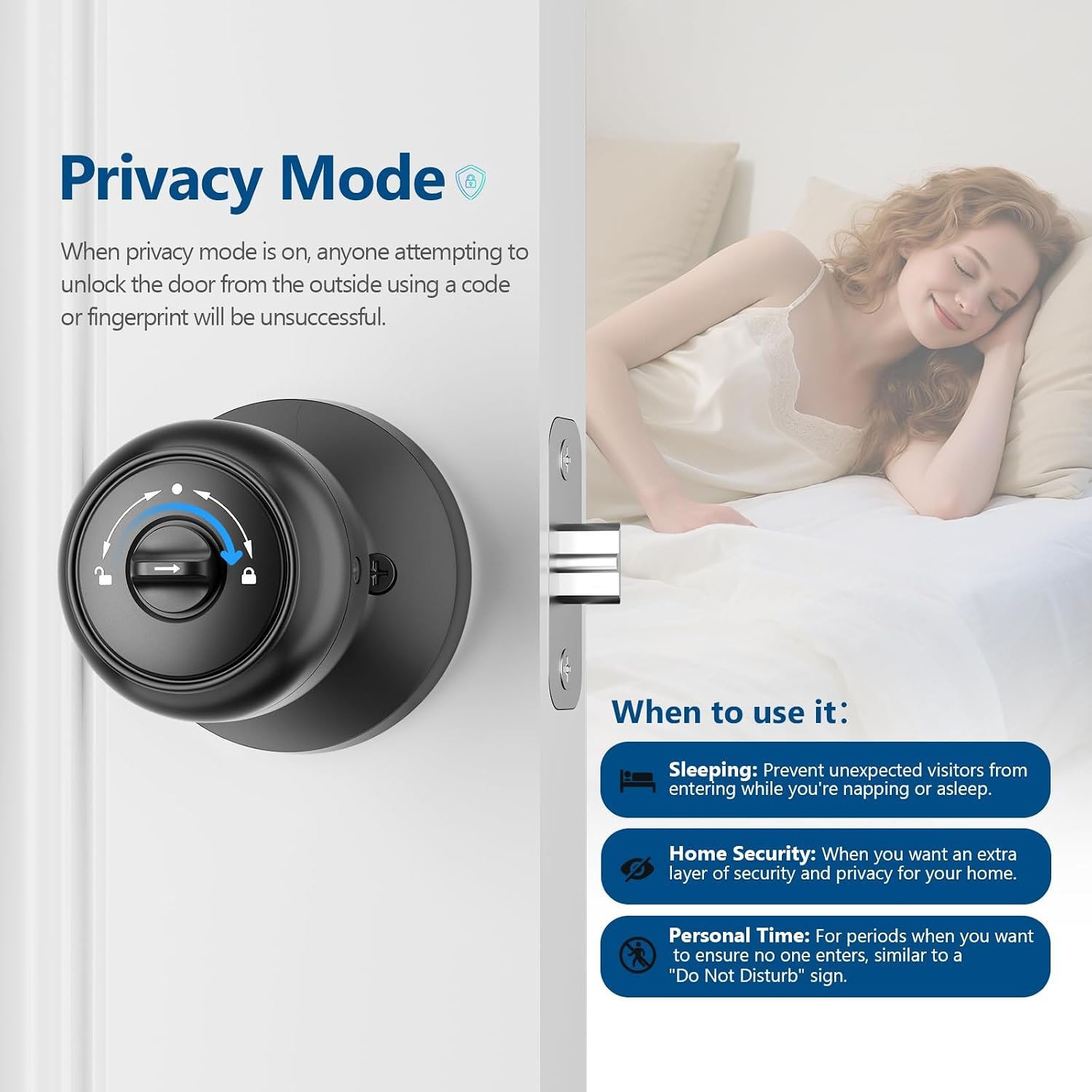 Purchase Keypad Sensible Door Lock with Knob, Yamiry Keyless Entry Digital Lock with Deal with, Fingerprint Digital Knob for Entrance Door, Passcode Bed room Door Lock - Greatest Value India | AskMeFlash - Image 4