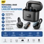 Purchase Good Saver Wi-fi Lavalier Microphone for iPhone, iPad and Android (Sort-C Port Model), AI Noise Discount, 2 Pack Spherical Mini Mic for Video Recording YouTube TikTok Content material Creator - Finest Value India | AskMeFlash - Image 2