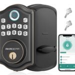 Purchase AkaGear DS10 Professional Fingerprint Keyless Entry Door Lock Keypad Deadbolt Lock | Entrance Door Lock, Sensible Door Lock, Bluetooth APP Management, Passcode Unlock, 2 Keys, Auto Lock, Oil Rubbed Bronze – Greatest Worth India | AskMeFlash