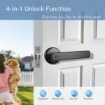 Purchase Fingerprint Door Lock,Fingerprint Door Knob,Biometric Door Knob Keyless Entry Door Lock for House/Bed room/Workplace/House,Black - Greatest Value India | AskMeFlash - Image 5