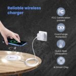 Purchase Elfora 15W MagSafe Wi-fi Magnetic Charging Pad | Appropriate for iPhone 16|16 Professional|16 Plus|16 Professional Max|15|15 Professional|15 Plus|15 Professional Max|14|14 Professional|14 Plus|14 Professional Max|13|12 and All Qi Gadgets (White) - Finest Worth India | AskMeFlash - Image 4