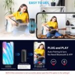 Purchase RIITEK Wi-fi Plug & Play Lavalier Microphone with Charging Case, Suitable for Sort-C Android & iPhone, 2.4G Auto-sync Mic for Reside Stream, Video Recording, Vlogging (Mannequin 01) - Greatest Worth India | AskMeFlash - Image 5