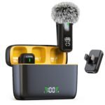 Purchase NPTCL Mini Wi-fi Lavalier Lapel Microphone for iPhone Android Cellphone – Noise Canceling Clip on Microphone, 2 in 1 USB C & Lightning Lav Mic for Audio Recording Tiktok Instagram Voiceover – Greatest Value India | AskMeFlash