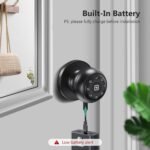 Purchase GeekTale Door Knob with Keypad, Sensible Door Knob with Lock, App | Door Knobs for bedrooms, Doorknob with code, Biometric Door Lock with Keypad, App Management, for Bed room, Dwelling, Resort, Workplace - Greatest Worth India | AskMeFlash - Image 5
