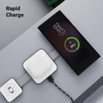 Purchase Zebronics 3 in 1 Wi-fi Foldable Charging Pad, 23W Output, MagSafe Suitable, Quick Charging, Constructed-in Safety, FOD, 1m Sort-C Cable, for iPhone 16/15/14/13/12 Collection (MagBoost 20, Matt Black) - Finest Value India | AskMeFlash - Image 3