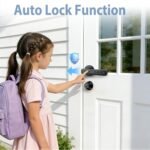 Purchase Fingerprint Door Lock,Fingerprint Door Knob,Biometric Door Knob Keyless Entry Door Lock for House/Bed room/Workplace/House,Black - Greatest Value India | AskMeFlash - Image 3
