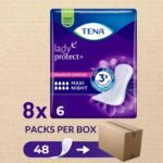 Purchase TENA Woman Maxi Evening-time Bladder Management Pad for Heavy,Sudden Urine Leaks | 48 Pcs | Postpartum or Submit-surgery Pad | Upto 12 hrs Dryness | 39.4 Cm Lengthy | World's Main Incontinence Model - Greatest Worth India | AskMeFlash - Image 2
