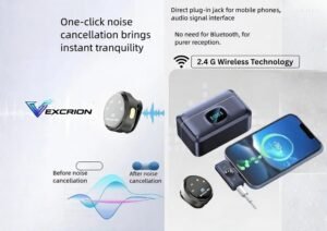 Purchase Wi-fi Lavalier Microphone with USB Sort-C Receiver, ENC Noise Discount, Twin Clip-On Mic, Charging Case, Plug & Play for Android - Finest Value India | AskMeFlash - Image 3