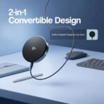 Purchase Ambrane Qi2 Magsafe Automotive Charger, 2-in-1 Goal: Automotive Charger & Cellular Stand, Good for Each day Commute or Lengthy Travels, 15W Quick Wi-fi Charging, Attaches onto Air Vents (AerosynQ 3, Black) - Finest Value India | AskMeFlash - Image 3