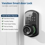 Purchase Keypad Sensible Door Lock with Knob, Yamiry Keyless Entry Digital Lock with Deal with, Fingerprint Digital Knob for Entrance Door, Passcode Bed room Door Lock - Greatest Value India | AskMeFlash - Image 7