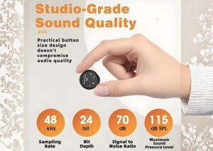 Purchase Wi-fi Lavalier Microphone with USB Sort-C Receiver, ENC Noise Discount, Twin Clip-On Mic, Charging Case, Plug & Play for Android - Finest Value India | AskMeFlash - Image 6