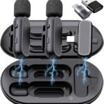 Purchase Skypearll Wi-fi Microphone, Noise Discount Lapel Mic with Charging Case, Wi-fi Mic for Video Recording, YouTube, Fb, Help System for Kind C iPhone & Android with Adapter Included. – Greatest Worth India | AskMeFlash