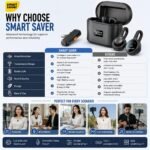 Purchase Good Saver Wi-fi Lavalier Microphone for iPhone, iPad and Android (Sort-C Port Model), AI Noise Discount, 2 Pack Spherical Mini Mic for Video Recording YouTube TikTok Content material Creator - Finest Value India | AskMeFlash - Image 4