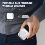 Purchase 3 in 1 Charging Station for A number of Units, Foldable Magazine/netic Quick Wi-fi Charger Dock, Journey Charging Pad for 1Phone 17 16 15 14 13 12 Professional Max Plus Ap/ple Watch Sequence & AirPods 4/3/2 (3 in 1) - Greatest Worth India | AskMeFlash - Image 3