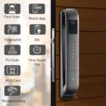 Purchase Viso Biometric Good Door Lock with Inbuilt WiFi and 8-Means Unlocking, 3D Face Scan, Fingerprint, Otp, Pin, Cellular App, RFID Card and Guide Key - Matt Black - Finest Value India | AskMeFlash - Image 2