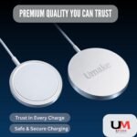 Purchase Umake 15W Magnetic Wi-fi Quick Charger, Charging Pad, Slim & Moveable, BIS Licensed, Suitable with iPhone 16/15/14/13 Sequence & Android Units - Greatest Worth India | AskMeFlash - Image 7