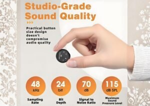 Purchase Fireshell Q8 Wi-fi Lavalier Microphone for iPhone, Android, Digital camera & Laptop computer | Twin Wi-fi Collar Mic with Charging Case, AI Noise Cancellation, Plug & Play for YouTube, Podcast & Vlogging - Finest Value India | AskMeFlash - Image 7