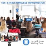 Purchase Skypearll Wi-fi Microphone, Noise Discount Lapel Mic with Charging Case, Wi-fi Mic for Video Recording, YouTube, Fb, Help System for Kind C iPhone & Android with Adapter Included. - Greatest Worth India | AskMeFlash - Image 3