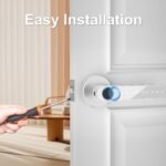 Purchase Fingerprint Door Lock,Good Door knob,biometric Door Lock,with passcode keypad Fobs keyless Entry Door Deal with，for Bed room Residence Lodge Workplace Condominium (Silver) - Greatest Value India | AskMeFlash - Image 5