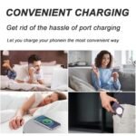 Purchase Drumstone (𝐒𝐩𝐞𝐜𝐢𝐚𝐥 𝟏𝟓 𝐘𝐞𝐚𝐫𝐬 𝐖𝐚𝐫𝐫𝐚𝐧𝐭𝐲) MagSafe Magnetic Wi-fi Charger 15W Quick Charging Pad Auto Align Magnetic Suction Appropriate Telephone Wi-fi Charger Helps - Greatest Value India | AskMeFlash - Image 6