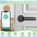 Purchase Fingerprint Door Lock with APP,Fingerprint Door Knob,Door Knob Keyless Entry Door Lock for House,Bed room,Workplace,Condo - Greatest Worth India | AskMeFlash - Image 3