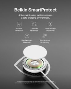 Purchase Belkin Qi2 Magnetic Wi-fi Charging Pad 15W with Pop-Up Stand | MagSafe-Suitable Qi2 Licensed Wi-fi Charger for iPhone 16, 15, 14, 13, Samsung Galaxy S25, S24, AirPods | White - Finest Worth India | AskMeFlash - Image 6